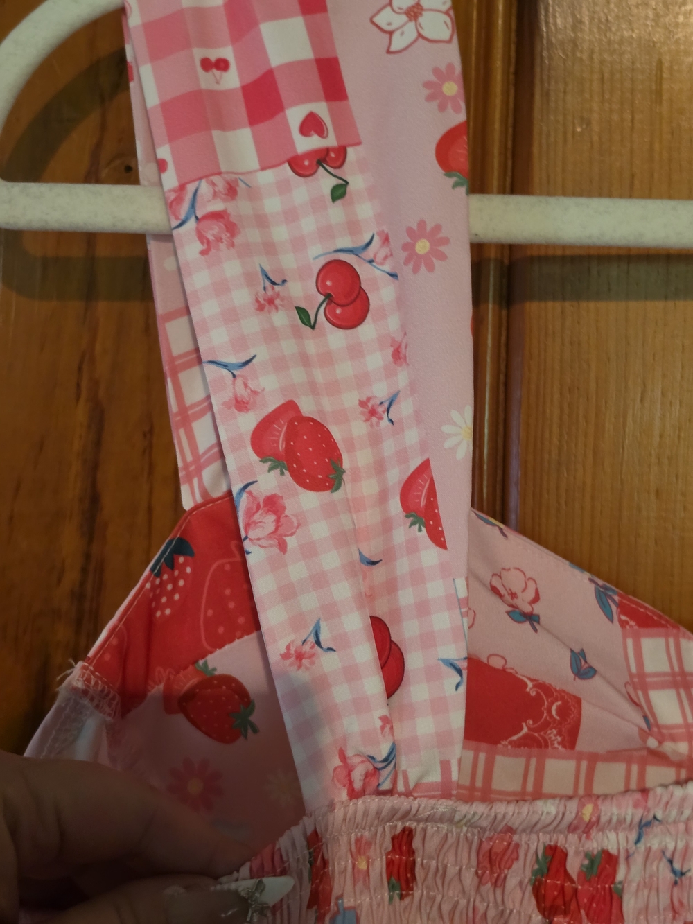 Pink Cherry Patchwork Sundress - Picture 13 of 16